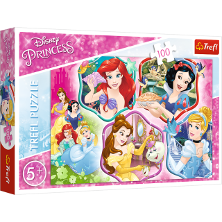 Puzzle Trefl Disney Princess, Printesele fermecate 100 piese
