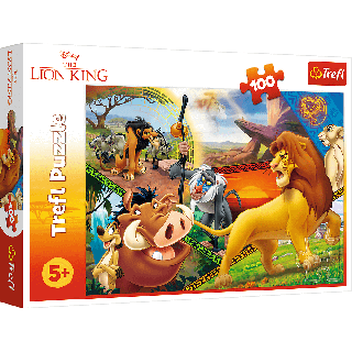 Puzzle Trefl Disney The Lion King, Aventurile lui Simba 100 piese