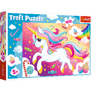 Puzzle Trefl Unicornul minunat 100 piese