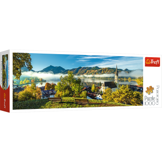 Puzzle Trefl Panorama, Lacul Schliersee 1000 piese