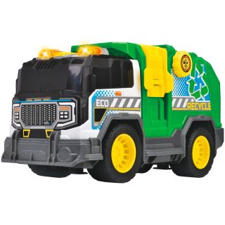 Masina de gunoi Dickie Toys Recycle Truck 30 cm cu lumini si sunete