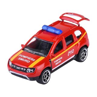 Masina de pompieri Majorette Dacia Duster Smurd