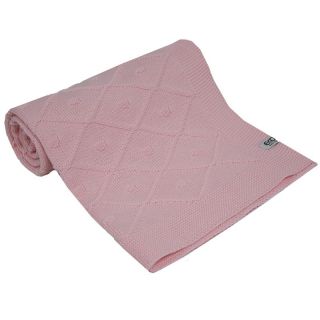 Paturica din Bumbac, Eko, 80x100 cm, Carouri, Pink