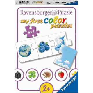 Puzzle Obiecte Colorate, 6X4 Piese