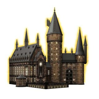 Ravensburger - Puzzle 3d Cu Led Harry Potter Sala Principala 540 Piese