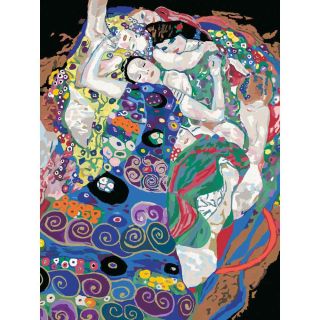 Pictura pe numere Klimt fecioara