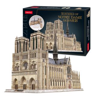 Cubic Fun - Puzzle 3D Notre Dame (Nivel Complex 293 Piese) CUMC260h