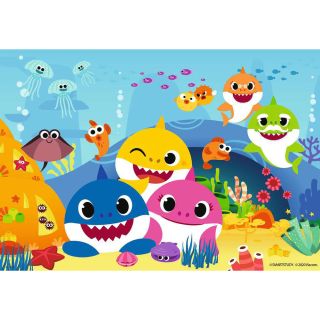 Puzzle Baby Shark, 2X12 Piese