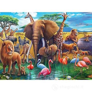 Puzzle Ravensburger Animale Din Africa, 200 Piese RVSPC13292