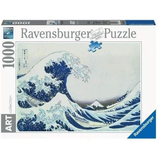 Puzzle Ravensburger Valuri In Kanagawa, 1000 Piese RVSPA16722
