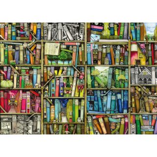 Puzzle Librarie Bizara, 1000 Piese