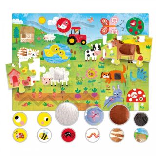 Headu Montessori - Puzzle Tactil