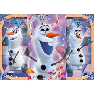 Puzzle Olaf, 2X12 Piese