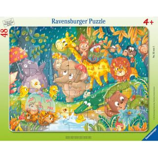 Puzzle Ravensburger Tip Rama Jungla 48 Piese RVSPC05177