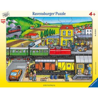 Puzzle Ravensburger Tip Rama Calatoria Cu Trenul 41 Piese RVSPC05234