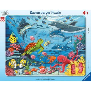 Puzzle Ravensburger Tip Rama Animale Marine 30 Piese RVSPC05566