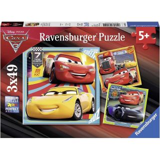 Puzzle Cars, 3X49 Piese RVSPC08015