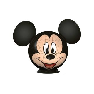 Puzzle 3D Mickey Mouse, 72 Piese RVS3D11761
