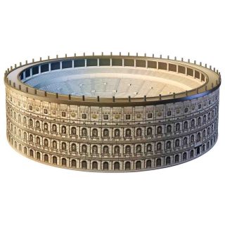 Puzzle 3D Colosseum, 216 Piese RVS3D12578