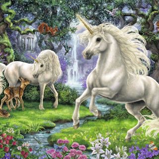 Puzzle Unicornii Mistici, 200 Piese