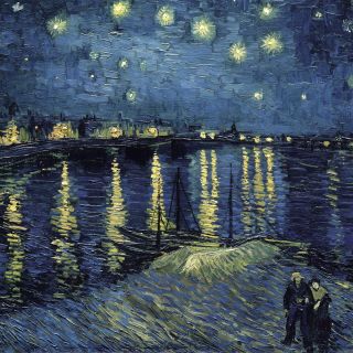 Puzzle Incent Van Gogh: Noapte Instelata, 1000 Piese