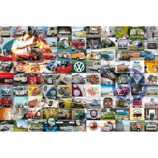 Puzzle Ravensburger 99 Momente Cu Volkswagen 3000 Piese RVSPA16018