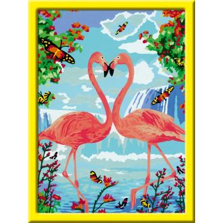 Ravensburger Pictura Pe Numere - Flamingo 2 RVSPBN28991