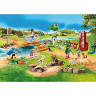 Playmobil - Tarcul Animalelor De La Zoo