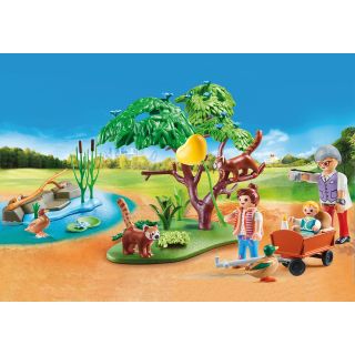 Playmobil - Habitatul Panda Rosu