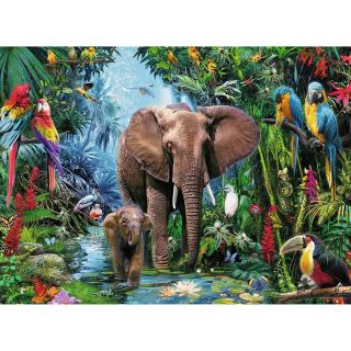 Puzzle Animale Din Safari, 150 Piese