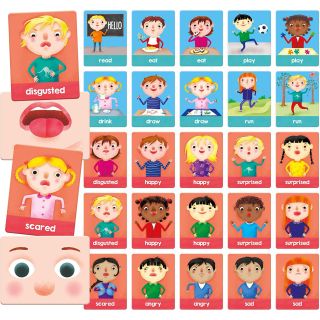 Headu Montessori - Carti Emotii Si Actiuni