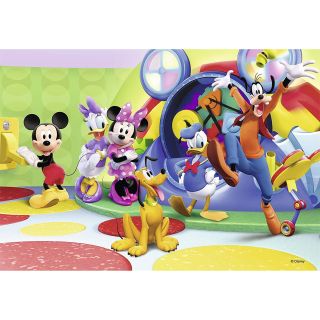 Puzzle Minnie, Mickey si Prietenii 2x12 piese Ravensburger