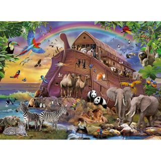 Puzzle Arca Cu Animalute, 150 Piese