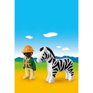 Playmobil Padurar cu zebra PM9257