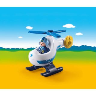 Playmobil 1.2.3 Elicopter de Politie PM9383