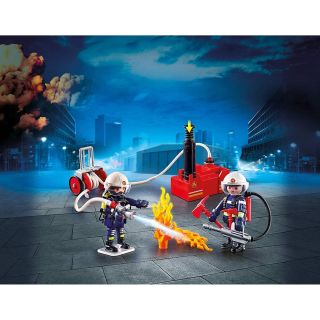 Playmobil Pompieri cu Pompa de apa PM9468