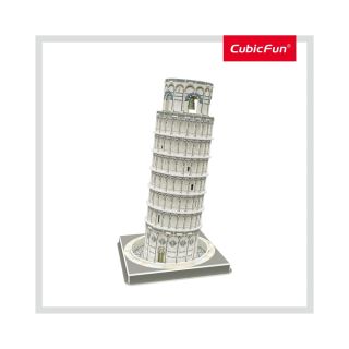 Cubic Fun - Puzzle 3D Turnul Din Pisa (Nivel Mediu 27 Piese) CUC241h