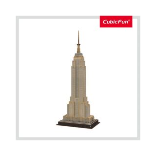Cubic Fun - Puzzle 3D Empire State Building (Nivel Mediu 54 Piese) CUC246h