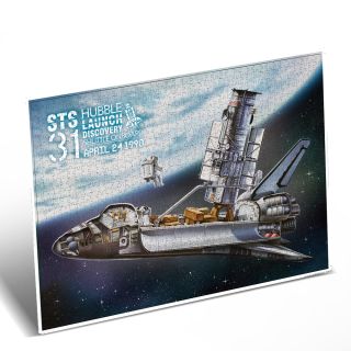 Cubic Fun - Puzzle Nasa - Hubble Space Telescope, 1000 Piese CUDS1030h
