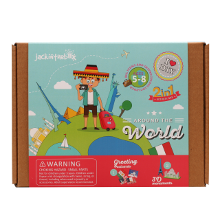 Jack In The Box - Kit Creatie 2-In-1 In Jurul Lumii