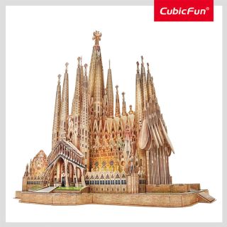 Cubic Fun - Puzzle 3D Sagrada Familia 696 Piese CUL530h