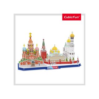 Cubic Fun - Puzzle 3D Moscova 204 Piese CUMC266h