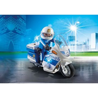 Playmobil Motocicleta politiei cu led