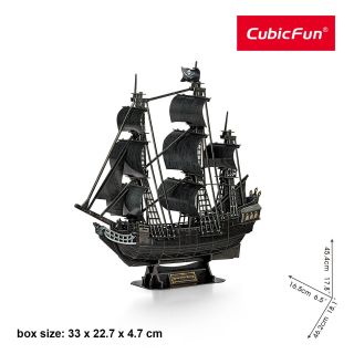 Cubic Fun - Puzzle 3D Nava Queen Anne 180 Piese CUT4005h