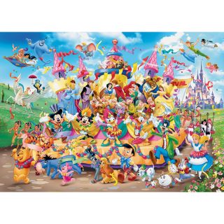Puzzle Carnavalul Disney Multicolor, 1000 Piese