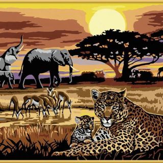 Pictura Pe Numere - Safari African