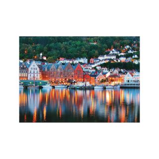 Puzzle Orasul Bergen, 1000 Piese