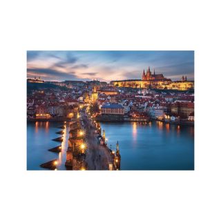 Puzzle Praga Noaptea, 1000 Piese