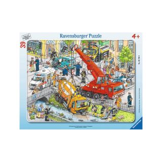 Puzzle Servicii de urgenta 39 piese Ravensburger 