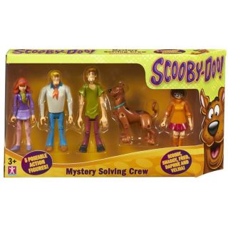 Set 5 figurine Echipa Misterelor Scooby Doo 13 cm